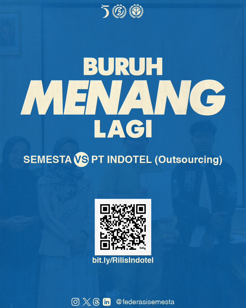 Buruh menang indotel